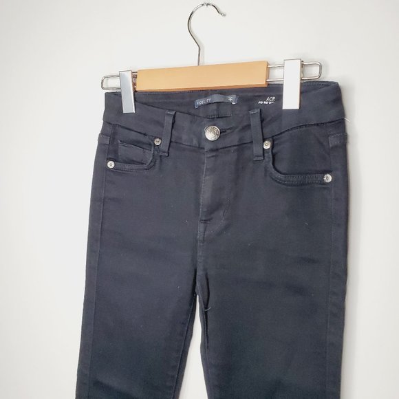 FIDELITY Ace Mid Rise Ultra Slim Black Jeans - Picture 5 of 10